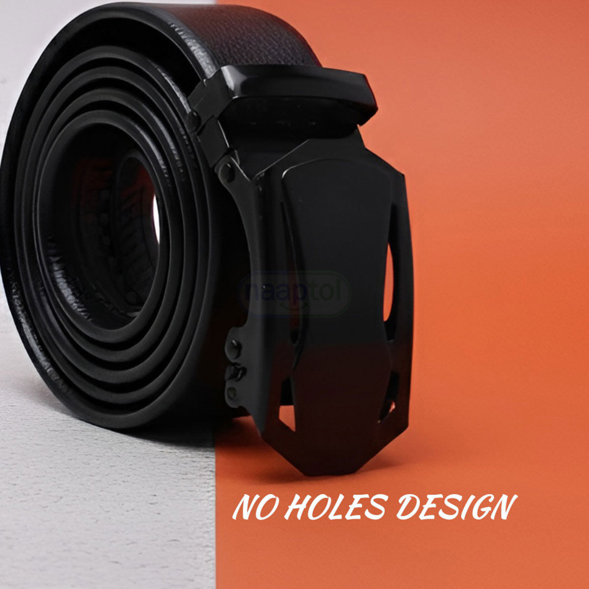 Men’s Auto Lock Belt with Free Sunglasses Combo | Adjustable No-Hole Belt, Stylish Buckle & UV Protection Shades