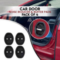 Car Door Noise Reducer & Buffer Pads (Pack of 4) | Shock Absorbing, Anti-Rust & Easy Install Door Lock Protector