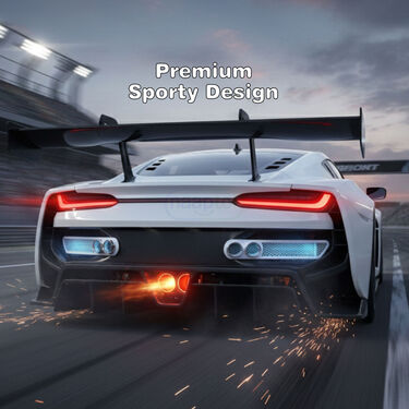 Car Rear Decorative Silencer Sticker