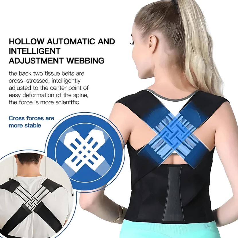 Unisex Posture Corrector Belt – Reduce Back Pain & Improve Posture Fast