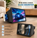 CinemaView™ 3D Screen Magnifier with Eye Protection + FREE Wireless Earbuds | Mobile Phone Screen Enlarger for Movies & Videos