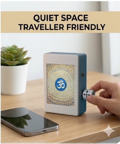 Divine 32-in-1 Continuous Mantra Chanting Device with Built-In Night Lamp