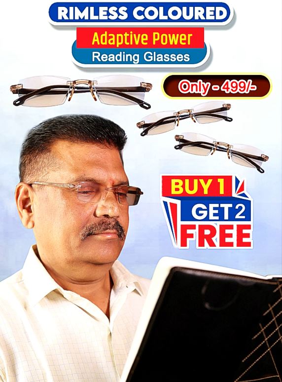 Colored Reading Glasses – Perfect for Home & Office - Buy1 Get2 Free